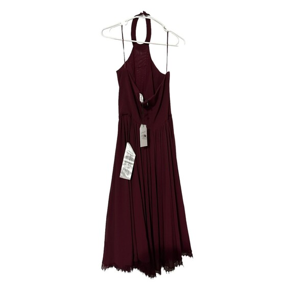 NWT Dress the Population/Mac Duggal Giorgia Fit & Flare HALTER DRESS Size M/10 - Picture 6 of 6